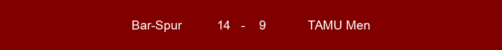 Bar Spur won the final of the National 2