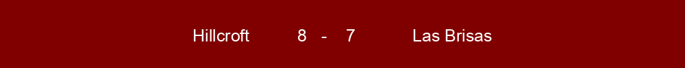 Hillcroft won the final of the National Copper Cup 2